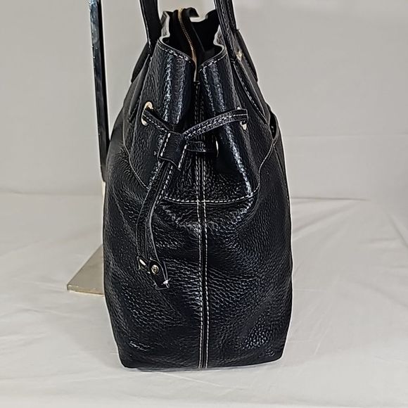 Michael Kors Mae East West Drawstring Leather Tote BFPM-06-288 EUC - Picture 7 of 15